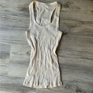 Small Aerie cream tank top